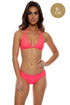 Luli Fama Hot Tropics Triangle Halter Top